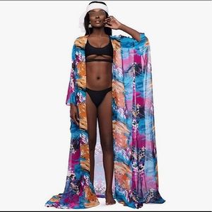 Chiffon Floral Kimono